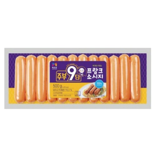 목우촌 주부9단 프랑크 소시지 (500G)