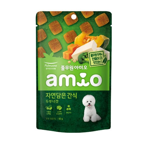 풀무원아미오 자연담은간식 (두부너겟, 비건) (80G)