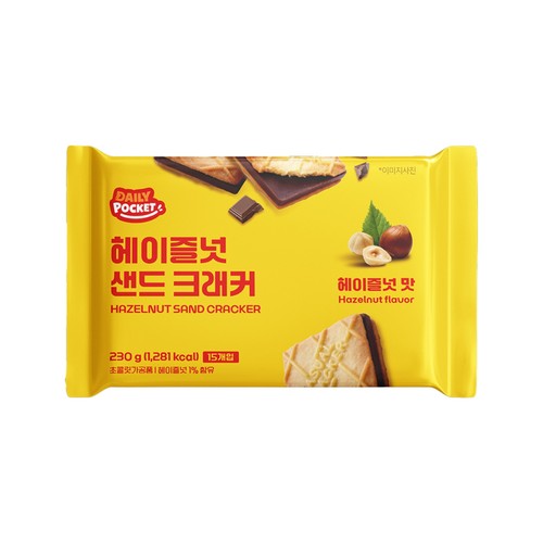 효성 샌드크래커 헤이즐넛 (230G)