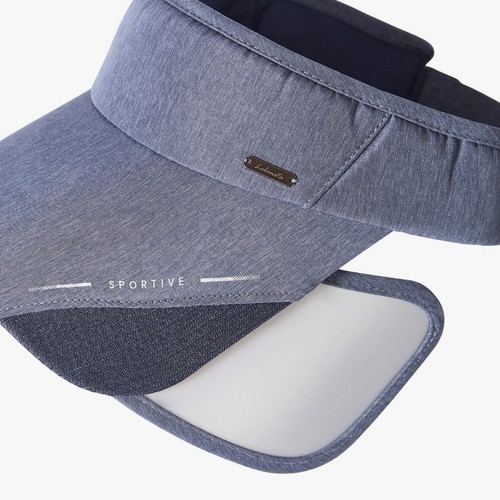 CHARCOAL 오늘좋은 절개 배색 슬라이드 바이져