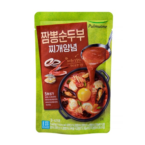 풀무원 짬뽕순두부 찌개양념 (140G)