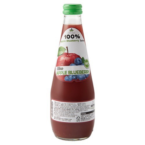 캐슬밸리 100% 사과 블루베리 주스 (300ML)