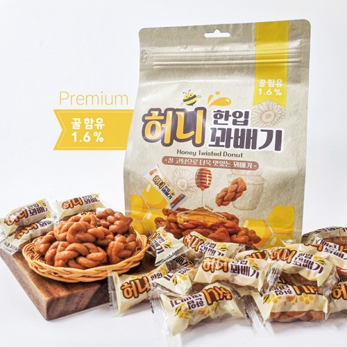 허니 한입 꽈배기 (520G)
