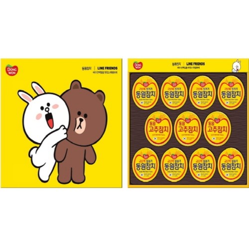[추석 선물세트 사전예약] 동원참치 라인프렌즈 에디션 (SET)