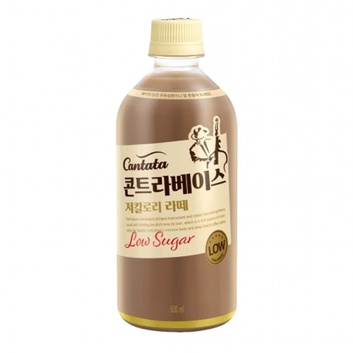칸타타 콘트라베이스 저칼로리 라떼 (500ML)