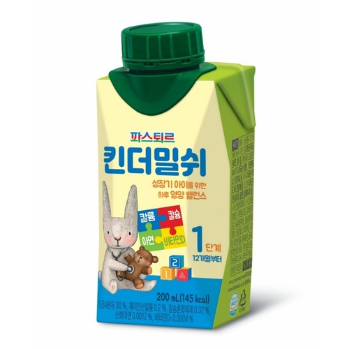 파스퇴르 킨더밀쉬 1단계 (200ML)
