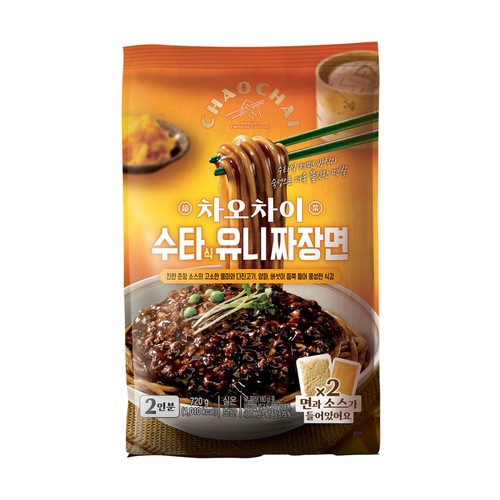 차오차이 수타식 유니짜장면 (720G)
