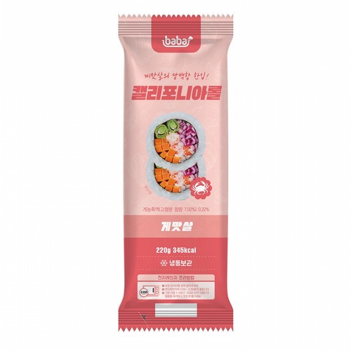 올곧 캘리포니아롤 게맛살 (220G)