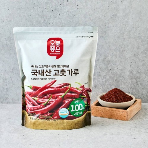 오늘좋은 국내산 고춧가루 (500G)