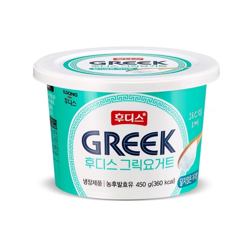 후디스 그릭요거트 달지않은 저지방 (450G)
