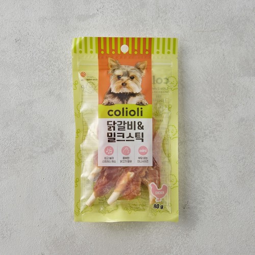 콜리올리 닭갈비 & 밀크스틱 (80G)