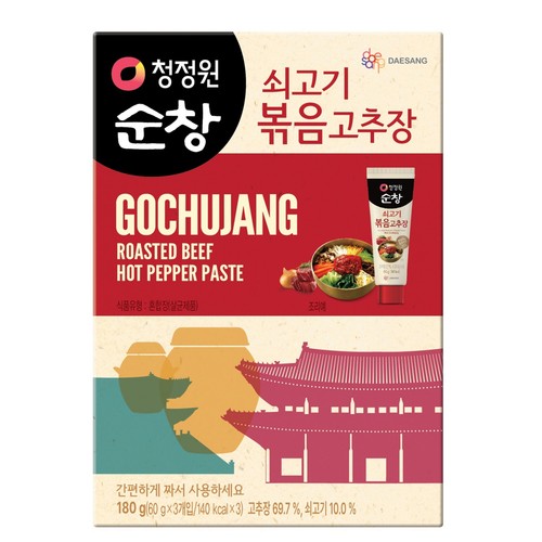 순창 쇠고기볶음고추장 K푸드 패키지 (180G)