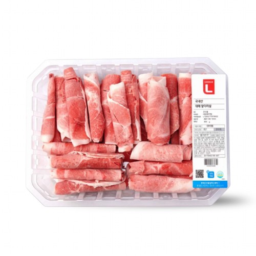 국내산 돼지고기 대패 앞다리살 (냉동) (800G)