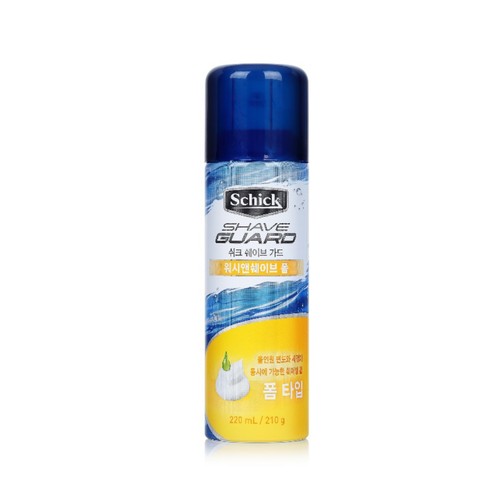  쉬크 쉐이빙 폼 (워시앤쉐이브) (220ML)