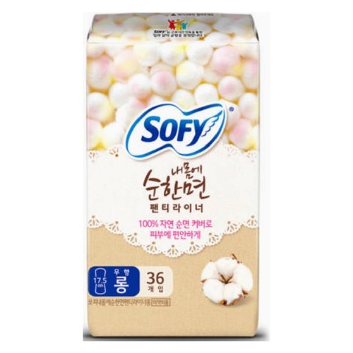 쏘피 내몸에 순한면 라이너 롱 (36입)