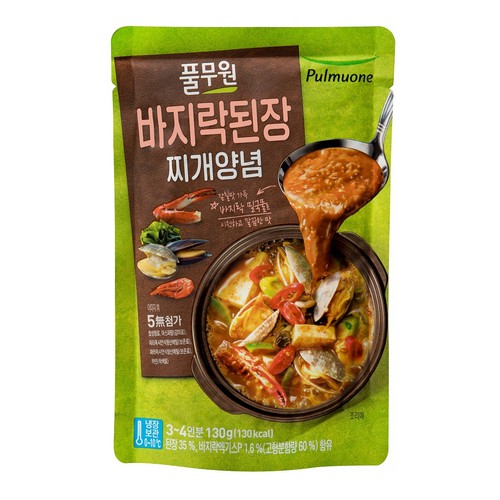 풀무원 바지락된장 찌개양념 (130G)