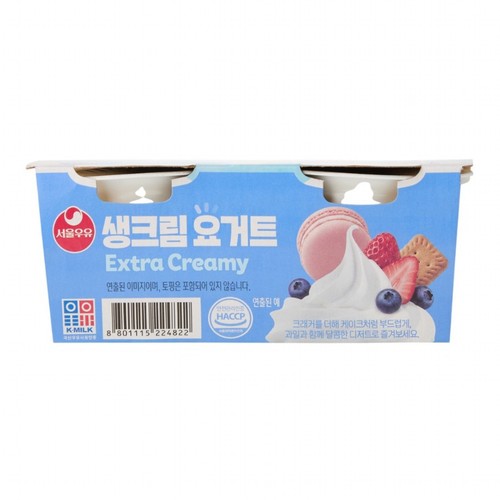 서울우유 생크림 요거트 (85G*4입)
