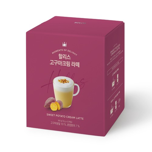  할리스 고구마크림 라떼 (18G*20입)