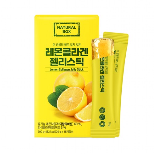 내추럴박스 레몬콜라겐 젤리스틱 (20G*15포)