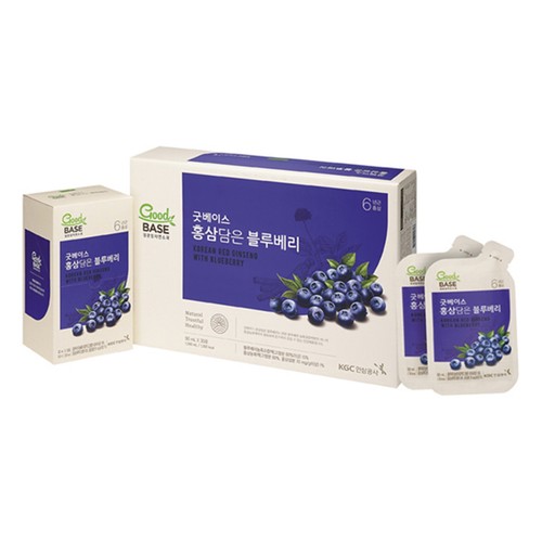 (S) 굿베이스 홍삼담은 자연블루베 (50ML*30입)