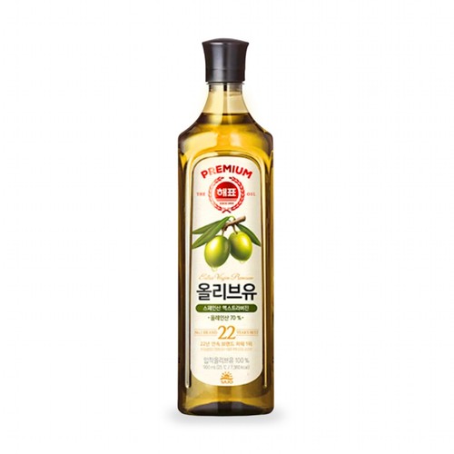해표 압착 올리브유 (900ML)