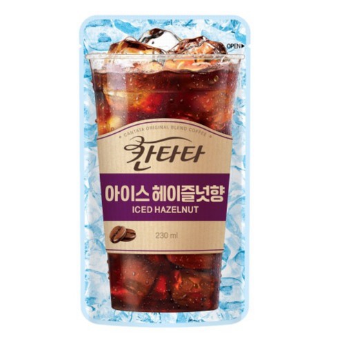 칸타타 아이스 헤이즐넛 (230ML)