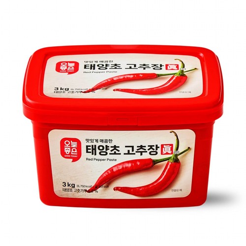 오늘좋은 태양초 고추장 진 (3KG)