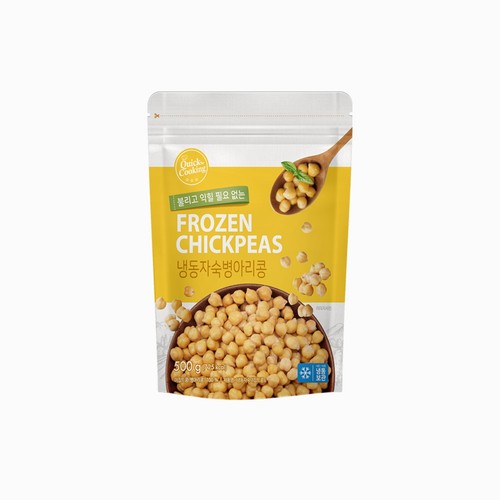 냉동 자숙 병아리콩500g (500G)