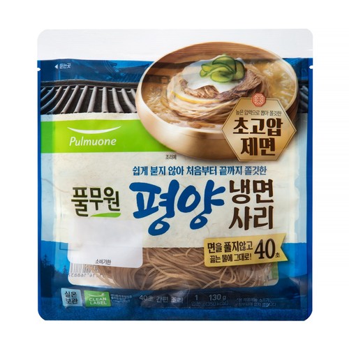 풀무원 평양 냉면 사리 (1인) (130G)