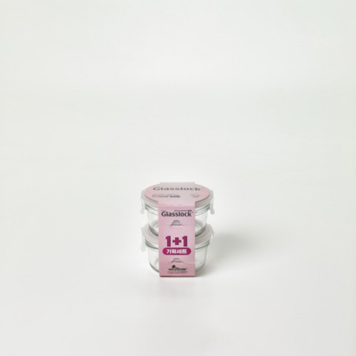 글라스락 스마트 원형 350ml (1+1기획)