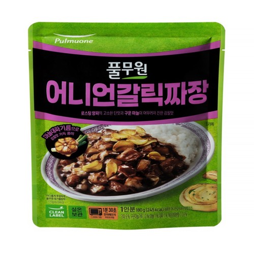 풀무원 어니언갈릭짜장 덮밥소스 (180G)