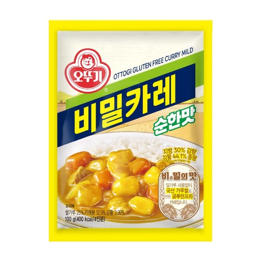 오뚜기 비밀카레 순한맛 (100G)