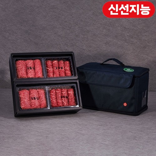 [추석 선물세트 사전예약] 한우냉장 등심 채끝 혼합세트 (1.8KG)