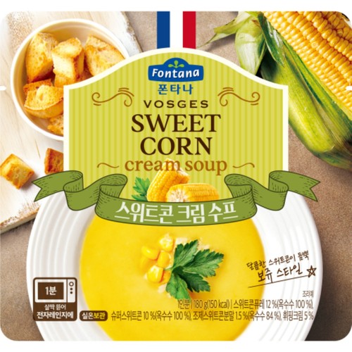 폰타나 스위트콘 크림 수프 (180G)