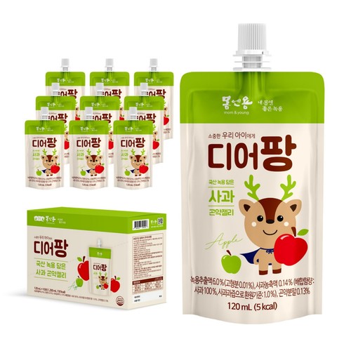 (S) 몸엔용 디어팡 사과 (120ML*10포)