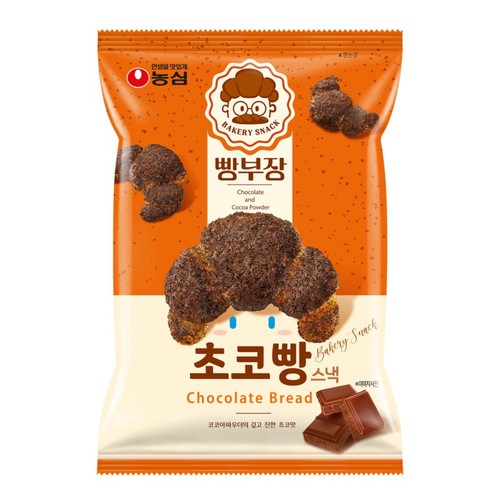  농심 빵부장 초코빵 스낵 (55G)
