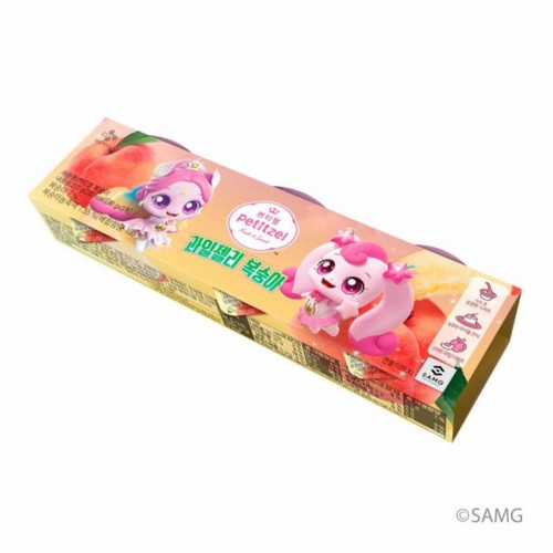 CJ 쁘띠첼 과일젤리기획(복숭아) (90G*3입)