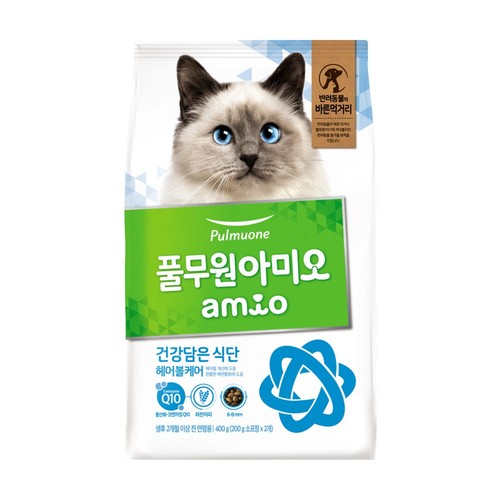 풀무원 아미오 건강담은식단 캣 (헤어볼케어) (1KG)