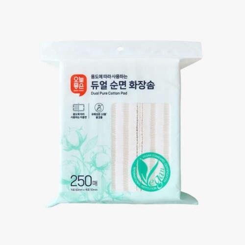 오늘좋은 듀얼 순면 화장솜 (60*50MM)