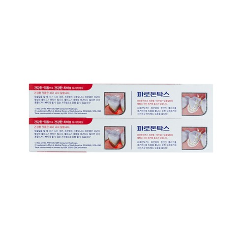  파로돈탁스 쿨링민트 치약 (100G*2)