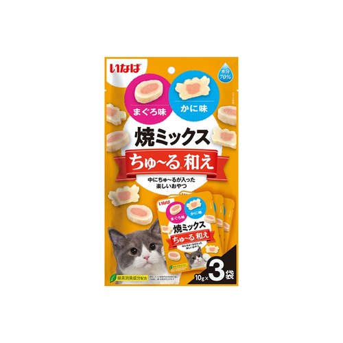 이나바 야끼믹스 츄르범벅(참치&게) (30G)