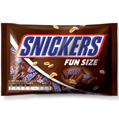 마즈 스니커즈 펀사이즈 (500G)
