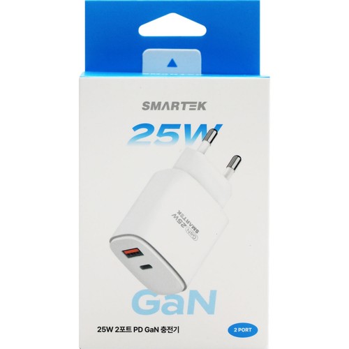스마텍 25W 초고속 GaN 충전기