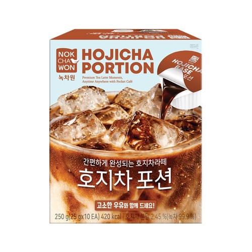 녹차원 호지차 포션 (25G*10입)