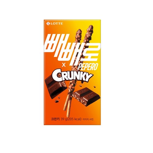 롯데 빼빼로 크런키 (39G)
