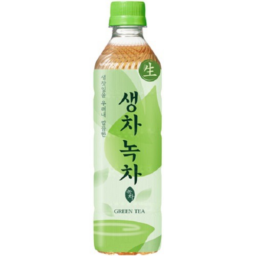 웅진식품 생차 녹차 (500ML)
