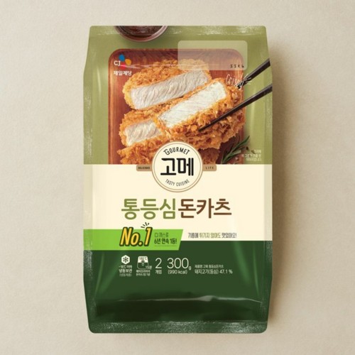 CJ 고메 통등심돈카츠 (300G)