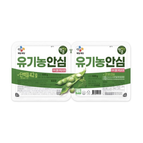 CJ 행복한콩 유기농 겸용두부 (300G*2)