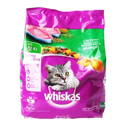 위스카스 포켓 (참치) (3KG)