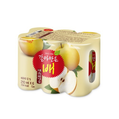 갈아만든 배 (210ML*6입)